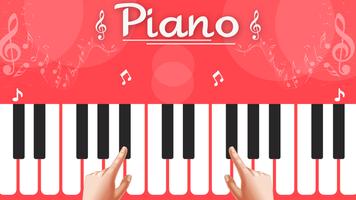 Piano : Music keyboard 2019 पोस्टर