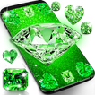 Green diamond shiny wallpapers