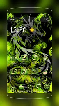 Screenshot 4 for Green Dragon Theme