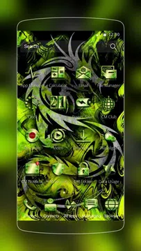 Screenshot 5 for Green Dragon Theme