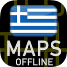 🌏 GPS Maps of Greece : Offline Map icône