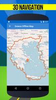 🌏 GPS Maps of Greece : Offline Map Affiche