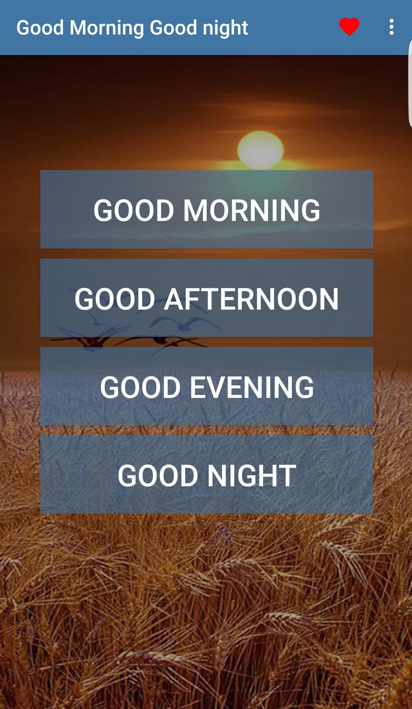 Good Morning Good Night And Evening Gif For Android Apk Download