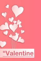 Valentine day images with quotes الملصق