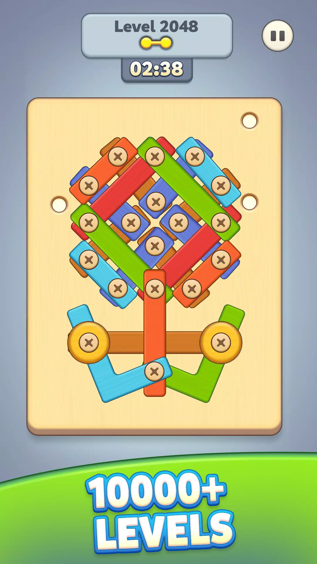 Wood Master: Screw Puzzle