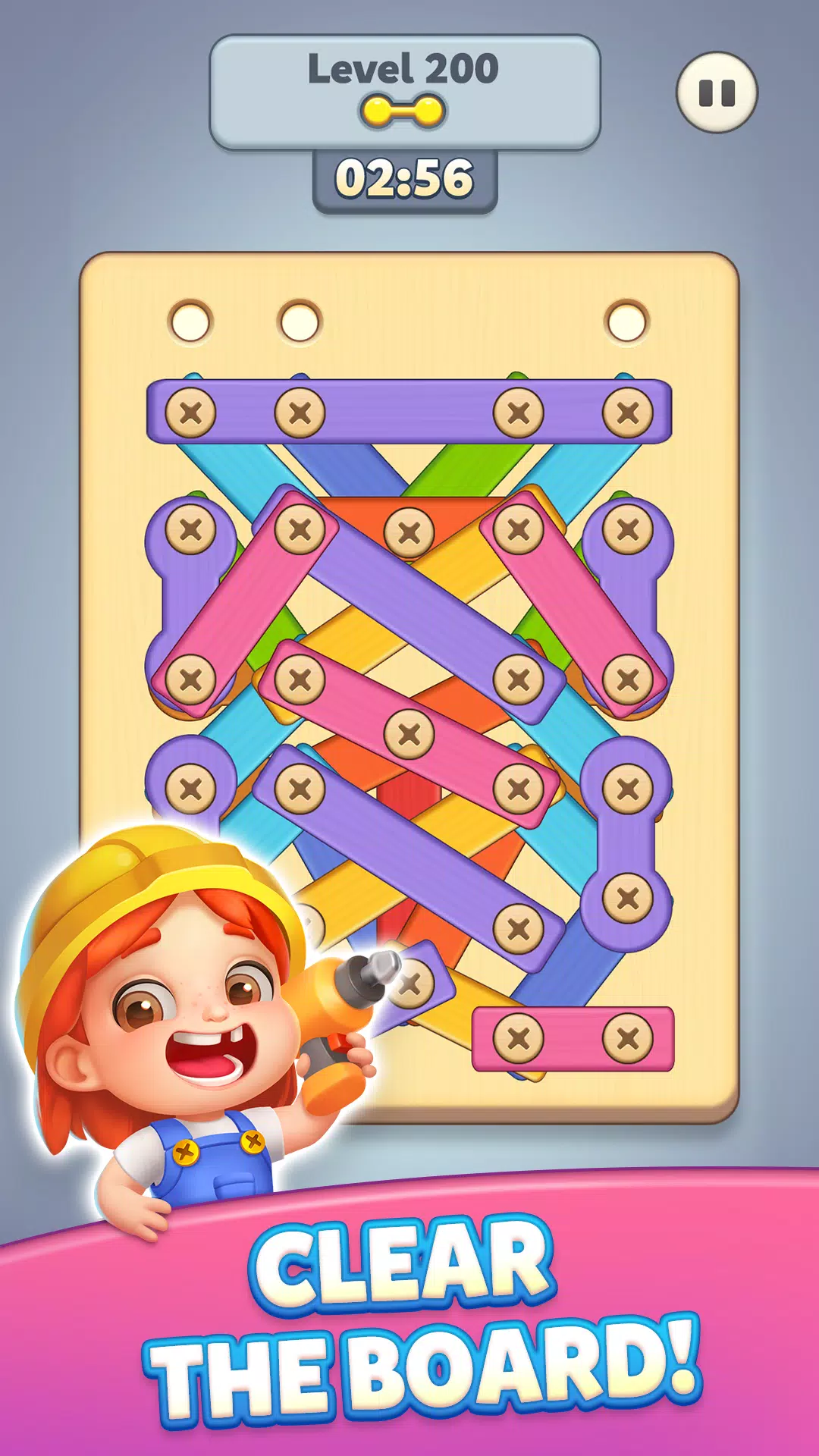 Wood Master: Screw Puzzle