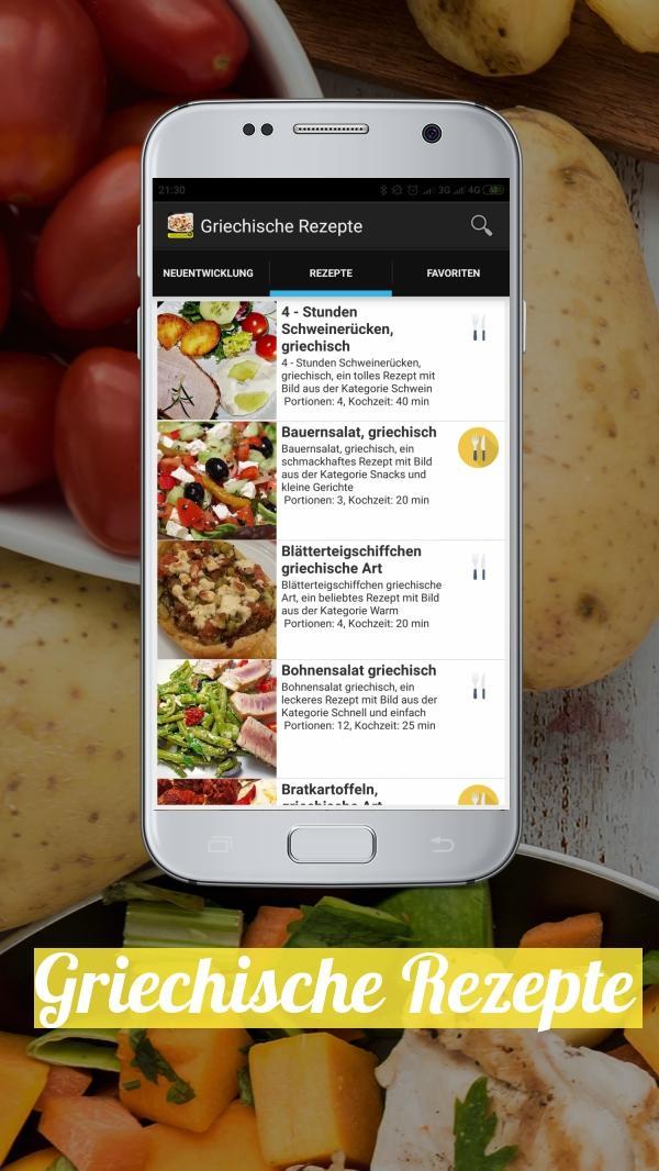 Griechische Rezepte App Deutsch For Android Apk Download