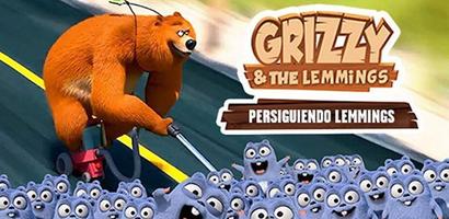Grizzy and the lemmings game Poster