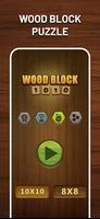 Wood QBlock: Puzzle Tetris Fun poster