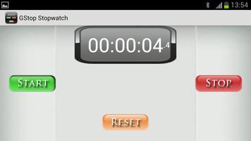 GStop Stopwatch syot layar 2