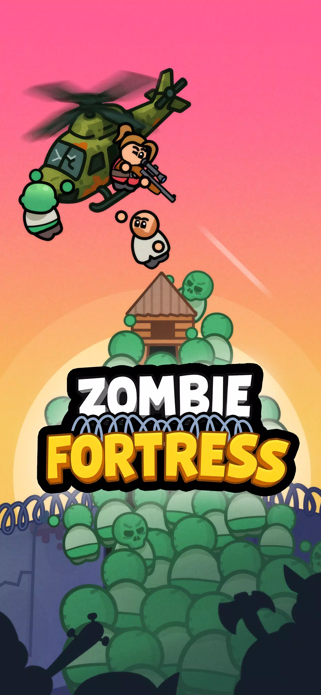 Zombie Fortress: Merge Defense
