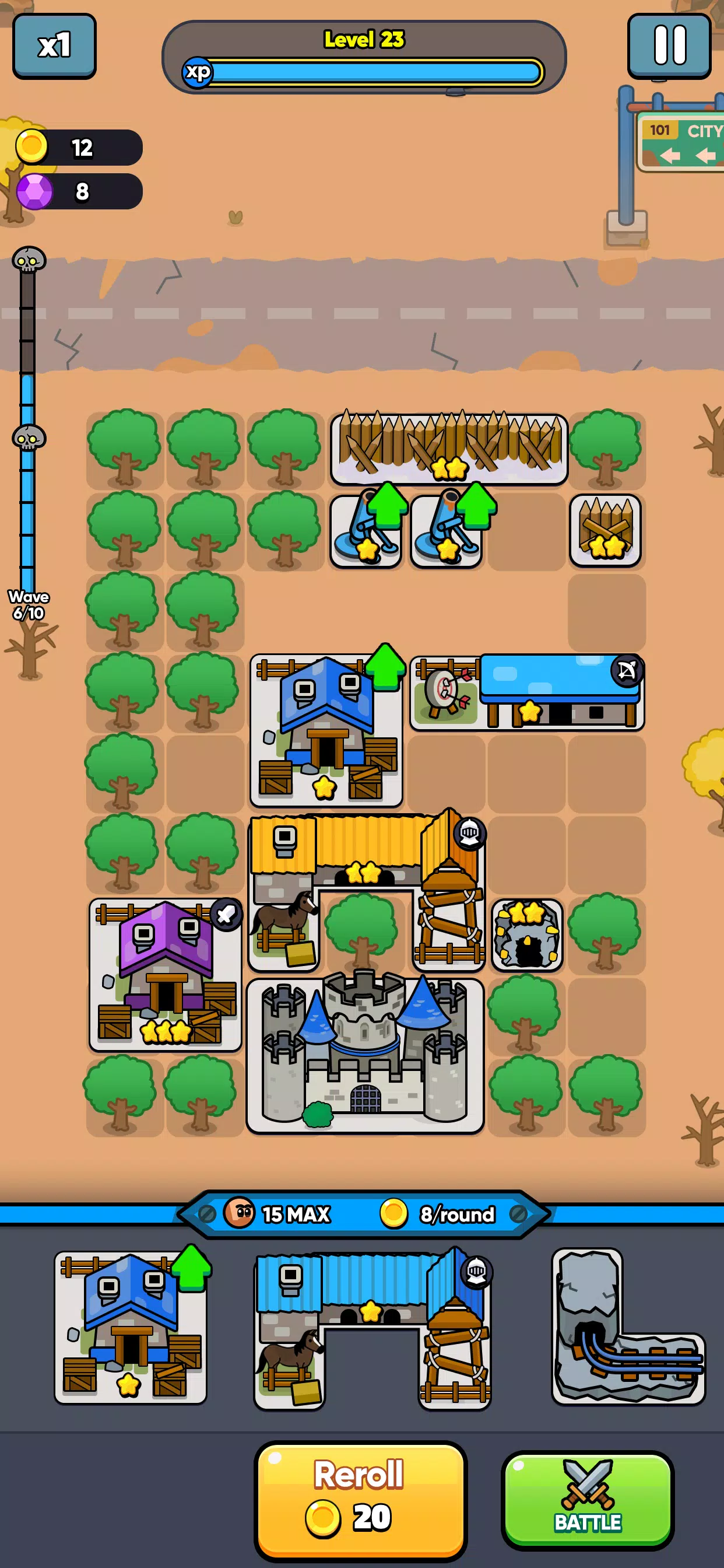 Zombie Fortress: Merge Defense