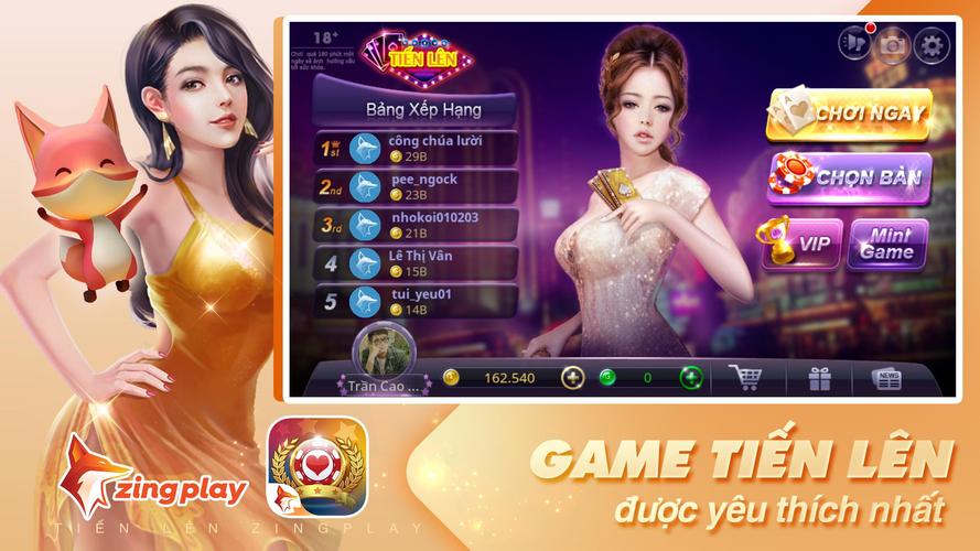 Tiến Len Miền Nam Tiến Len Tien Len Zingplay For Android Apk Download