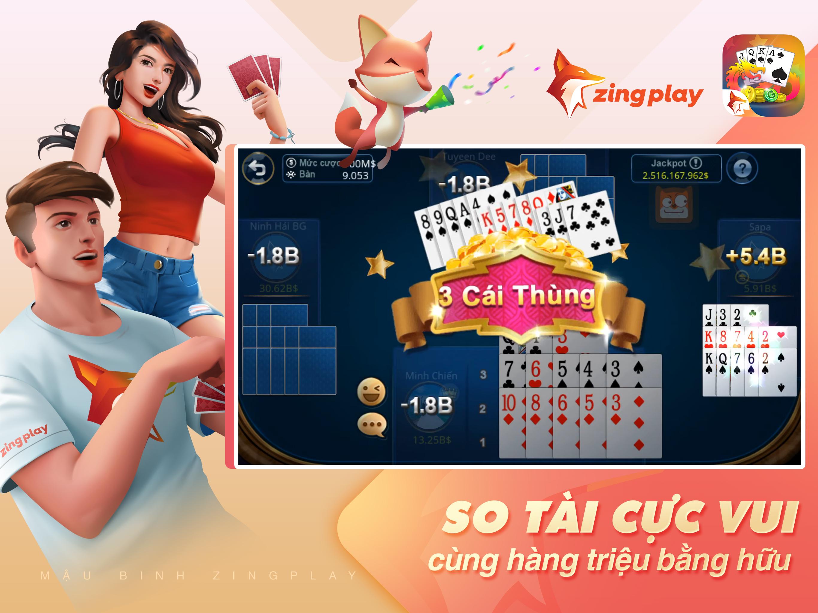Tải Xuống Apk Mau Binh Zingplay - Poker Vn Cho Android