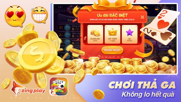 Poker Việt Nam - Binh ZingPlay ảnh chụp màn hình 2