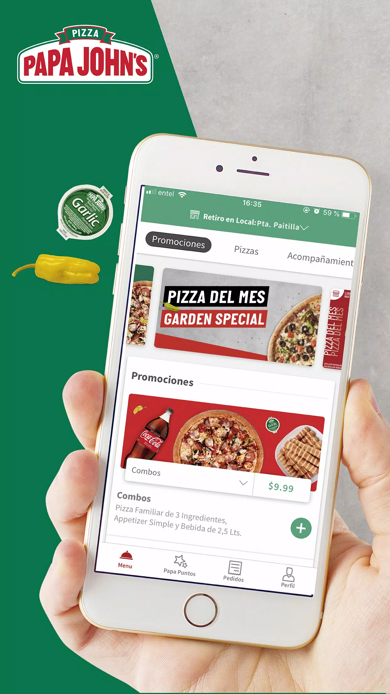 Papa Johns Pizza & Delivery Apk Download for Android- Latest version 3.2.2-  uk.co.papajohns.ppjqg