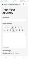 Post Your Journey In Travelrao App 海報