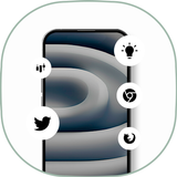 Nothing Phone 2(a) icon pack Zeichen