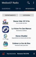 Medios GT Radios de Guatemala screenshot 1