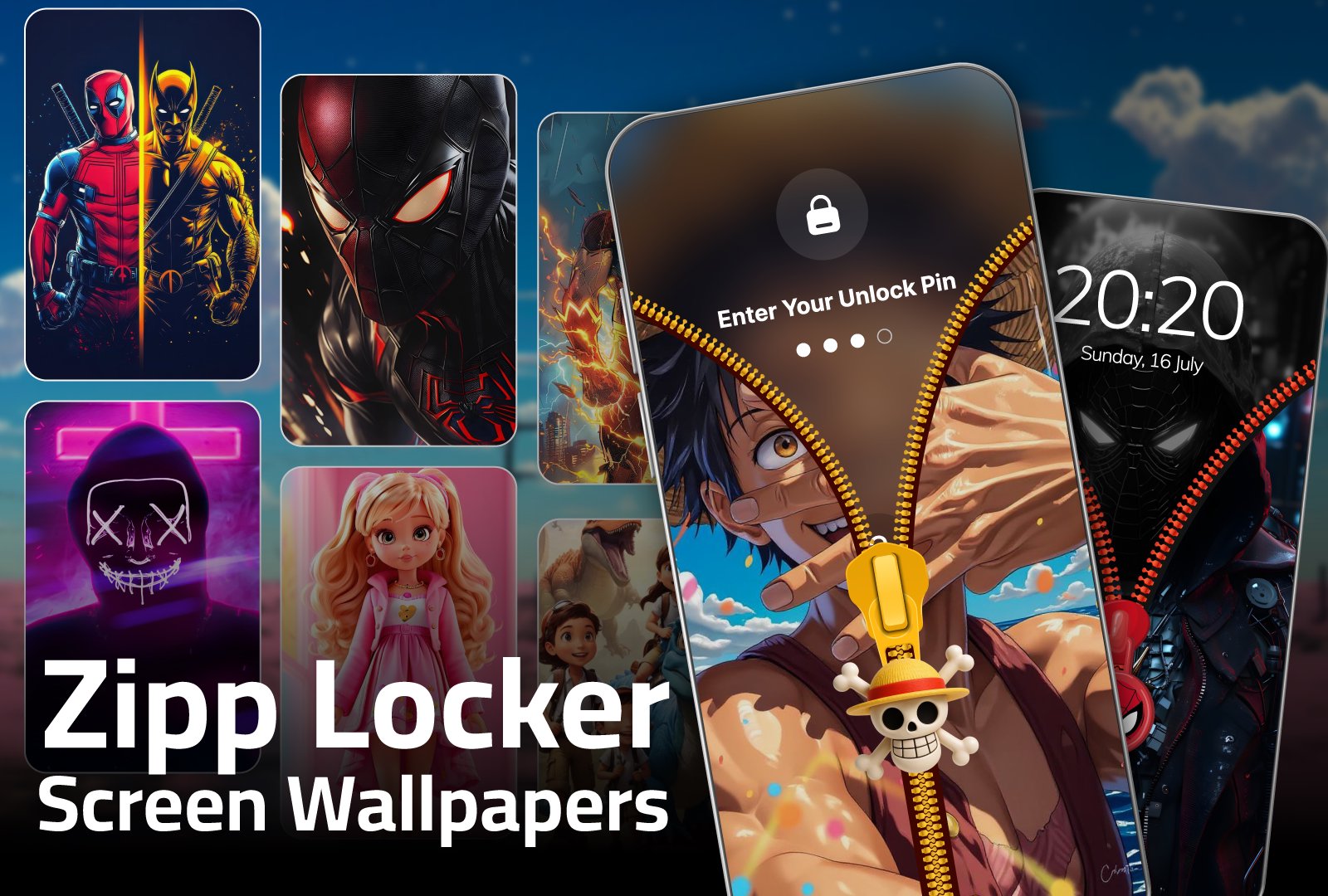 Lock Screen Wallpaper App APK for Android Download
