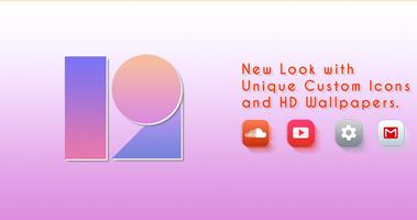 Theme for Xiaomi MIUI 12 Plakat