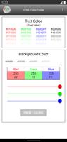 HTML Color Tester Cartaz