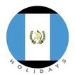 Guatemala Holidays : Guatemala City Calendar