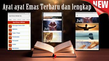 Ayat Emas Alkitab Indonesia plakat