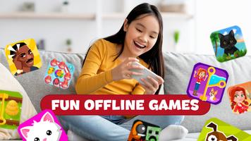 Fun Offline Games - No WiFi পোস্টার