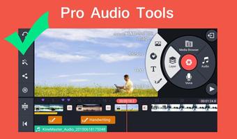 Pro Kine Master + Manual best Free video editor โปสเตอร์