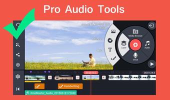 Pro Kine Master + Manual best Free video editor poster