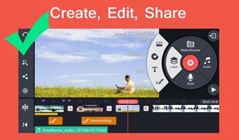 1 Schermata Pro Kine Master + Manual best Free video editor