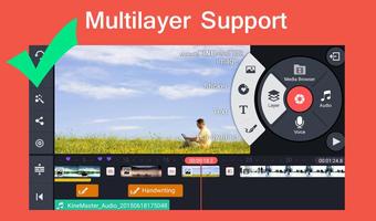 2 Schermata Pro Kine Master + Manual best Free video editor