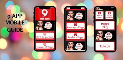 9App Market Mobile Guide Plakat