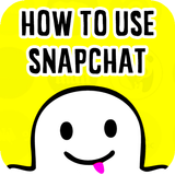 How to use snapchat icône