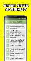 How to use snapchat पोस्टर
