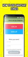 برنامه‌نما How to use snapchat عکس از صفحه