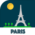 PARIJS Reisgids & Tickets-icoon
