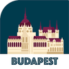 BUDAPEST Reiseführer & Tickets Zeichen