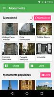 Monuments Affiche