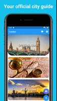 LONDON City Guide and Offline Maps Cartaz