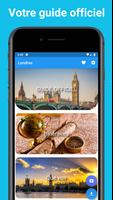 LONDRES Guide, itinéraires, carte et billets Affiche