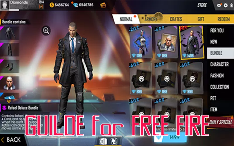 Guide For Free-Fire 2019 : skills and diamants .. APK for Android Download