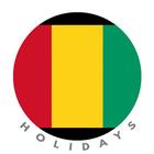 Guinea Holidays : Conakry Calendar icône