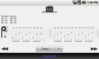 Guitar Tab Player imagem de tela 3