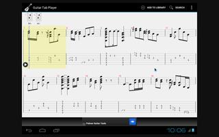 Guitar Tab Player ภาพหน้าจอ 2