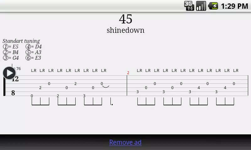 Guitar Tab Player - Microsoft Apps