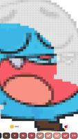Gumball Pixel Art Coloring ảnh chụp màn hình 2