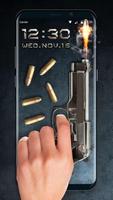 Cool Gun Shooting Lock Screen poster