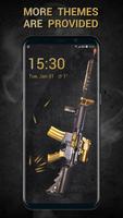 Cool Gun Shooting Lock Screen Ekran Görüntüsü 2